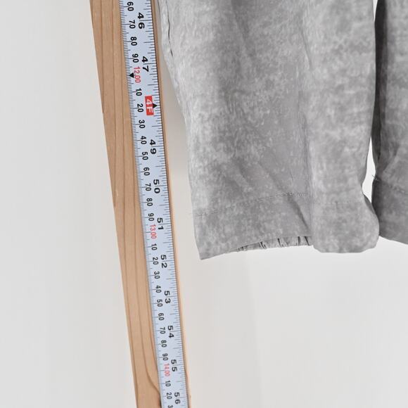 HALSTON HERITAGE Jumpsuit Womens Sz 0 Gray Satin Jogger Spaghetti‎ Strap V Neck - Picture 11 of 14